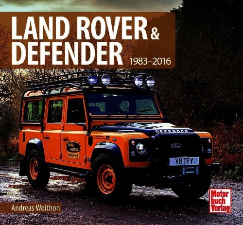 Buchcover und Innenansicht für das Buch: Land Rover Defender
