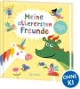 Buchcover und Innenansicht für das Buch: Meine allerersten Freunde (Fabelwesen)