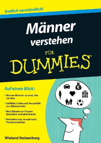 Buchcover und Innenansicht für das Buch: Männer verstehen für Dummies