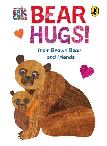 Buchcover und Innenansicht für das Buch: Bear Hugs! from Brown Bear and Friends