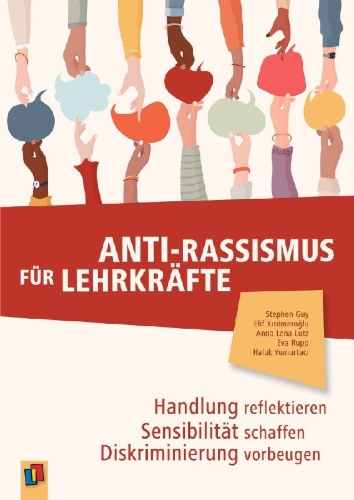 Buchcover und Innenansicht für das Buch: Anti-Rassismus für Lehrkräfte