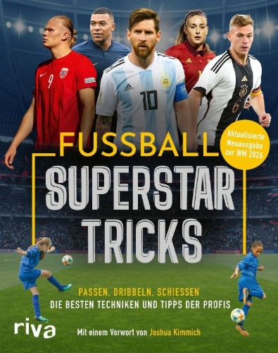 Buchcover und Innenansicht für das Buch: Football Superstar Skills