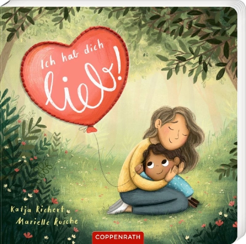 Buchcover und Innenansicht für das Buch: Ich hab dich lieb!