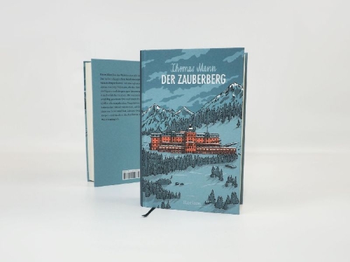 Buchcover und Innenansicht für das Buch: Der Zauberberg