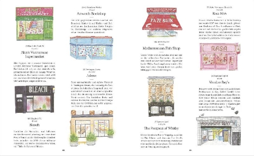 Buchcover und Innenansicht für das Buch: London Shopfronts