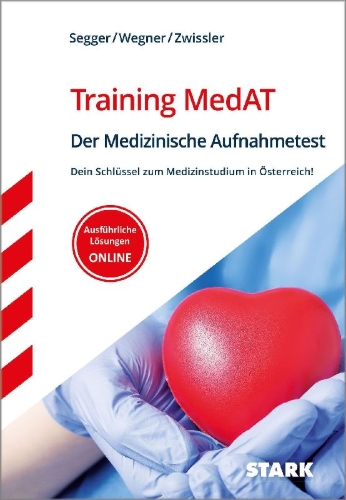 Buchcover und Innenansicht für das Buch: STARK Training MedAT - Der Medizinische Aufnahmetest