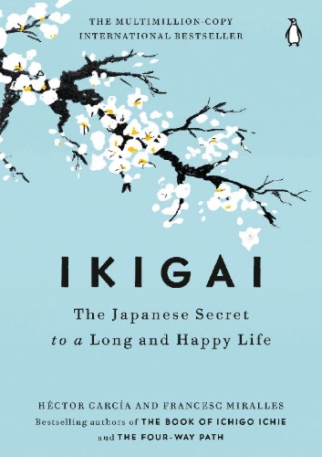 Buchcover und Innenansicht für das Buch: Ikigai