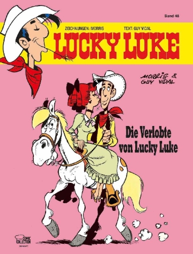 Buchcover und Innenansicht für das Buch: Lucky Luke 24: La fiancée de Lucky Luke