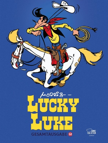 Buchcover und Innenansicht für das Buch: Lucky Luke - Nouvelle Intégrale