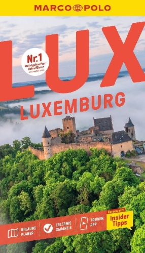 Buchcover und Innenansicht für das Buch: MARCO POLO Reiseführer Luxemburg