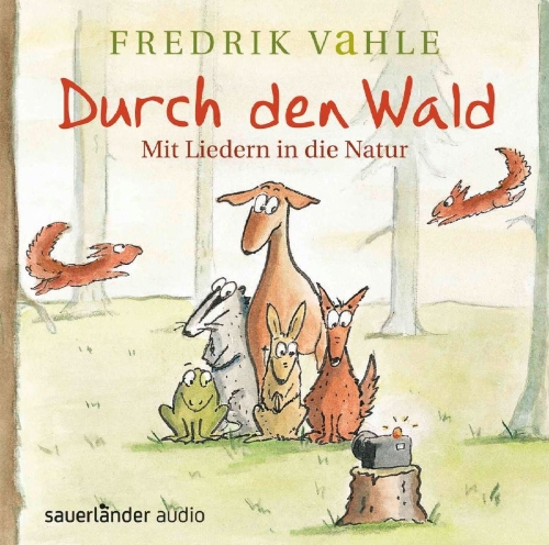 Buchcover und Innenansicht für das Buch: Durch den Wald ...