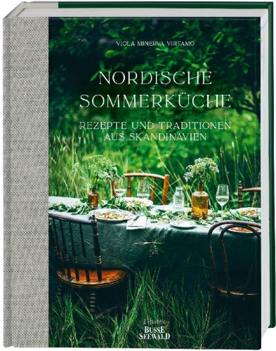 Buchcover und Innenansicht für das Buch: Nordic Summer Cookbook