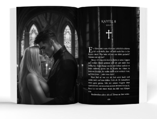 Buchcover und Innenansicht für das Buch: Unholy - Weil wir Sünder sind