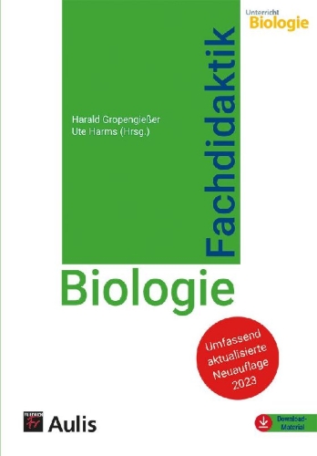 Buchcover und Innenansicht für das Buch: Fachdidaktik Biologie