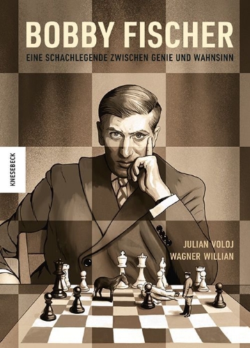 Buchcover und Innenansicht für das Buch: Black and White. The Rise and Fall of Bobby Fischer