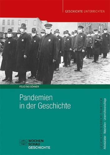Buchcover und Innenansicht für das Buch: Pandemien in der Geschichte
