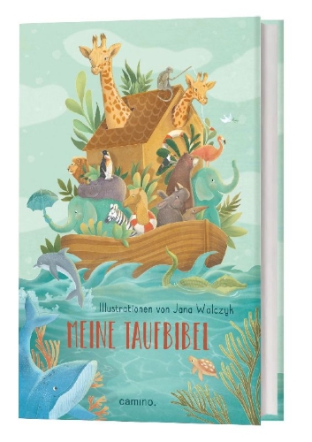 Buchcover und Innenansicht für das Buch: Meine Taufbibel