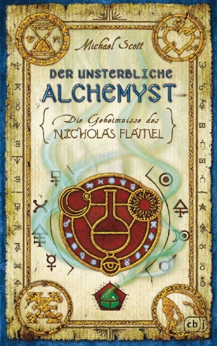 Buchcover und Innenansicht für das Buch: The Secrets of the Immortal Nicholas Flamel - The Alchemyst #1 von 6