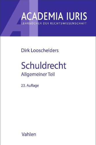 Buchcover und Innenansicht für das Buch: Schuldrecht Allgemeiner Teil. Schuldrecht AT