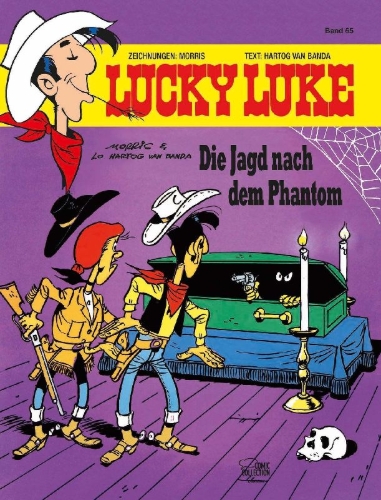 Buchcover und Innenansicht für das Buch: Lucky Luke 30: Chasse aux phantômes