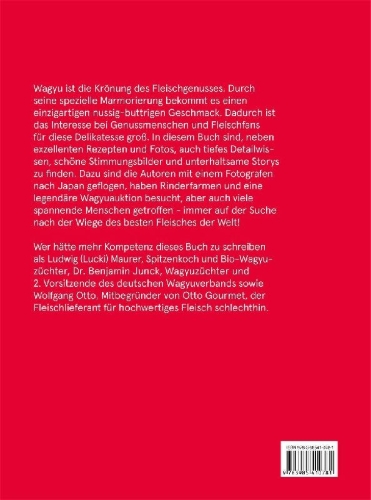 Buchcover und Innenansicht für das Buch: Wagyu