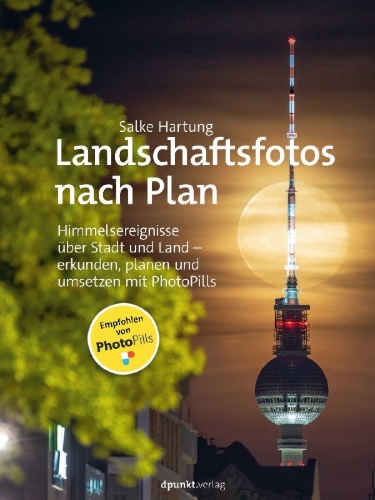 Buchcover und Innenansicht für das Buch: Landschaftsfotos nach Plan