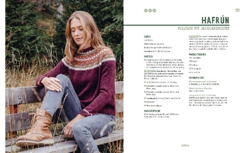 Buchcover und Innenansicht für das Buch: Hej. Skandi-Maschen für Klein und Groß