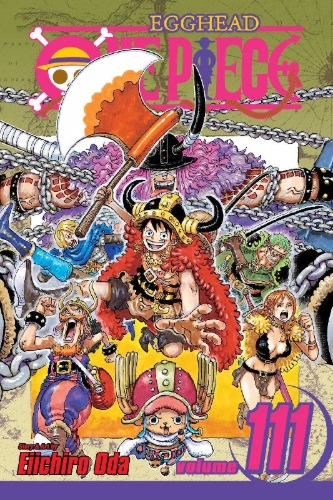 Buchcover und Innenansicht für das Buch: One Piece, Vol. 111
