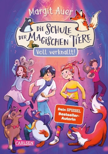 Buchcover und Innenansicht für das Buch: Die Schule der magischen Tiere Neuausgabe 8: Voll verknallt!
