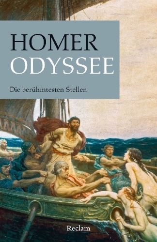 Buchcover und Innenansicht für das Buch: Odyssee. Die berühmtesten Stellen