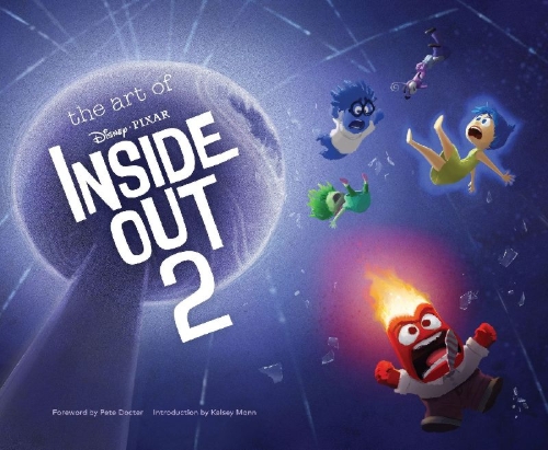 Buchcover und Innenansicht für das Buch: Disney/Pixar The Art of Inside Out 2