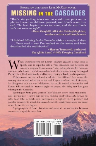 Buchcover und Innenansicht für das Buch: Missing in the Cascades