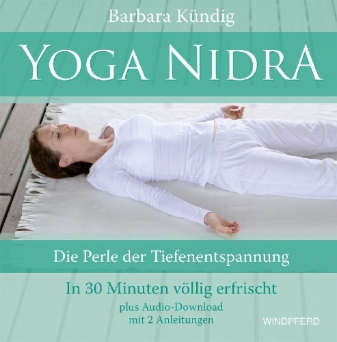Buchcover und Innenansicht für das Buch: Yoga Nidra