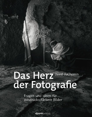 Buchcover und Innenansicht für das Buch: Das Herz der Fotografie