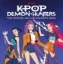 Buchcover und Innenansicht für das Buch: KPop Demon Hunters: The Official Deluxe Colouring Book