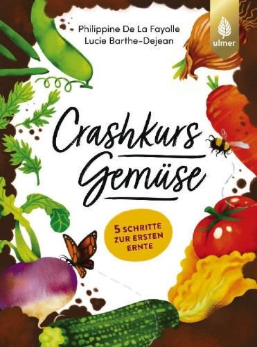 Buchcover und Innenansicht für das Buch: Crashkurs Gemüse