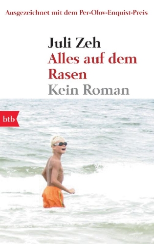 Buchcover und Innenansicht für das Buch: Alles auf dem Rasen
