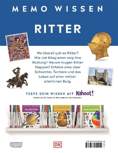 Buchcover und Innenansicht für das Buch: memo Wissen. Ritter