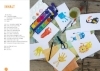 Buchcover und Innenansicht für das Buch: Kleine Hände, kleine Füße: Kunterbunte Basteleien mit Hand- und Fußabdrücken.