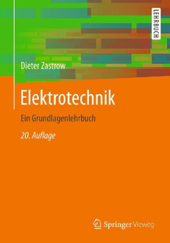 Buchcover und Innenansicht für das Buch: Elektrotechnik
