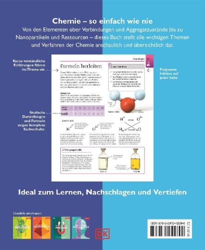 Buchcover und Innenansicht für das Buch: Visuelles Wissen. Chemie