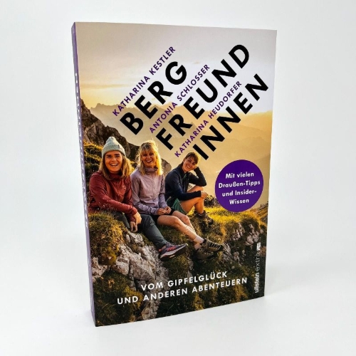 Buchcover und Innenansicht für das Buch: Bergfreundinnen