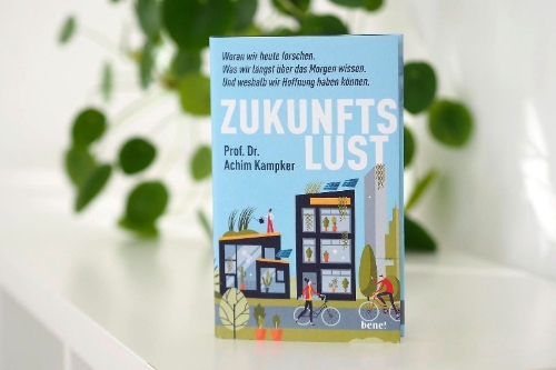 Buchcover und Innenansicht für das Buch: Zukunftslust