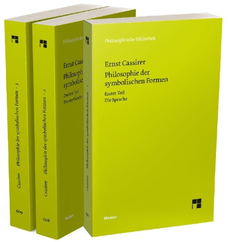 Buchcover und Innenansicht für das Buch: Philosophie der symbolischen Formen
