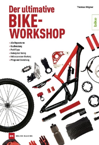 Buchcover und Innenansicht für das Buch: Der ultimative Bike-Workshop