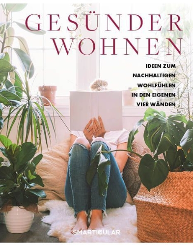Buchcover und Innenansicht für das Buch: Gesünder Wohnen