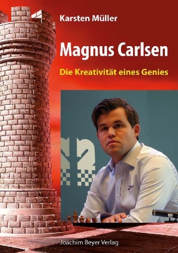 Buchcover und Innenansicht für das Buch: Magnus Carlsen - Die Kreativität eines Genies