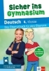 Buchcover und Innenansicht für das Buch: Sicher ins Gymnasium Deutsch 4. Klasse