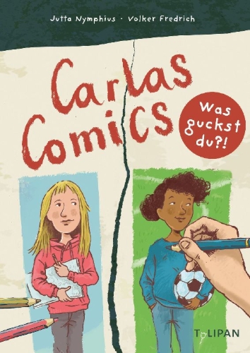 Buchcover und Innenansicht für das Buch: Carlas Comics