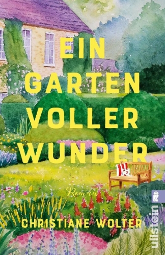 Buchcover und Innenansicht für das Buch: Ein Garten voller Wunder